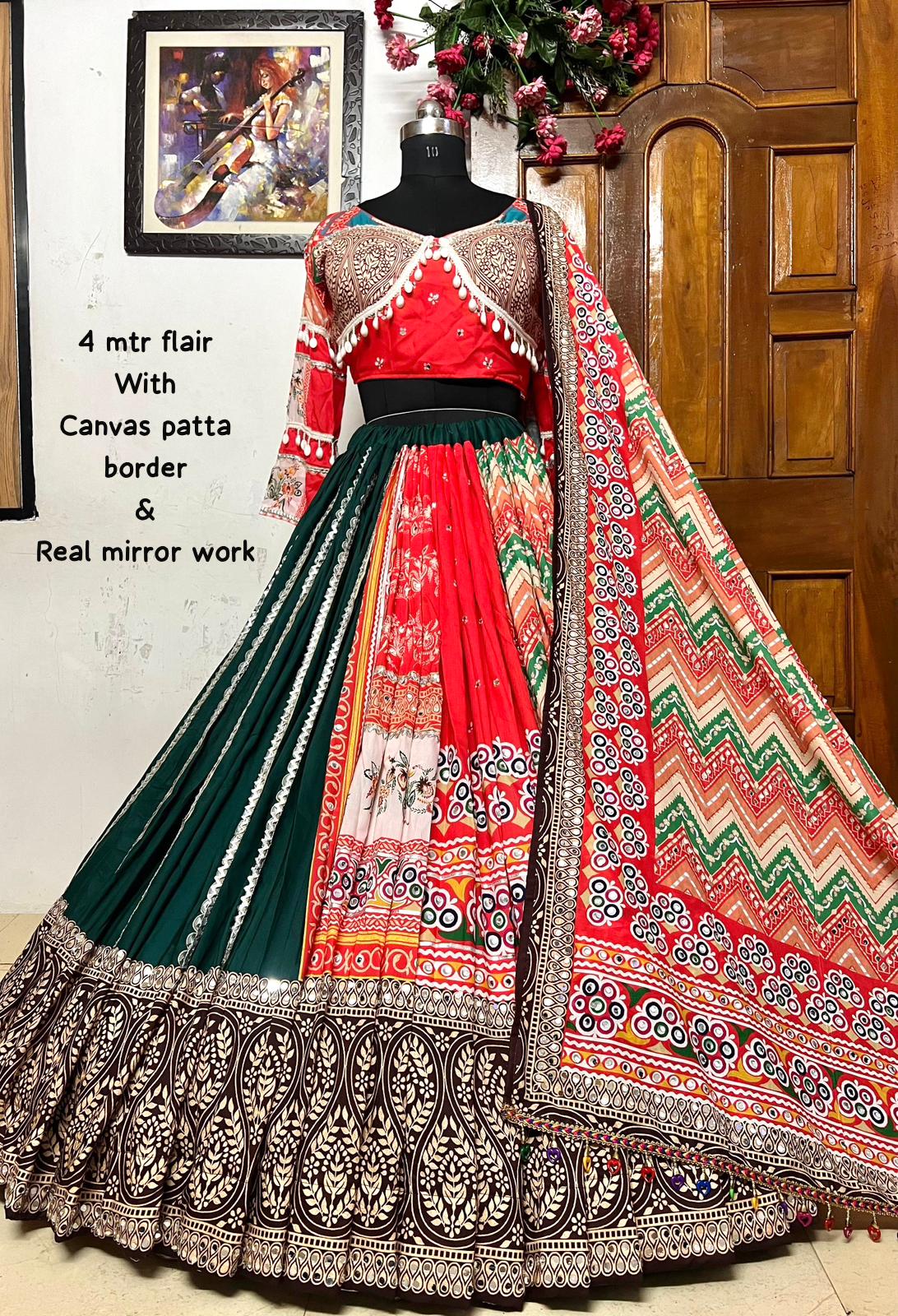 New Designer Printed Navratri Lehenga Choli
