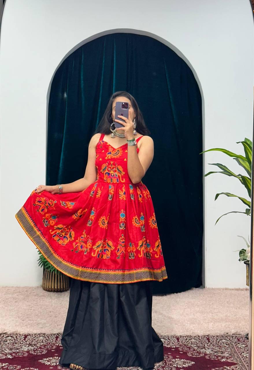 New Embroidery Work Navratri Lehenga, Kediya