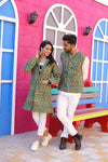 Bagru Cotton Printed Reversible Quilted Jackets