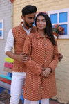 Bagru Cotton Printed Reversible Quilted Jackets