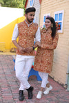 Bagru Cotton Printed Reversible Quilted Jackets