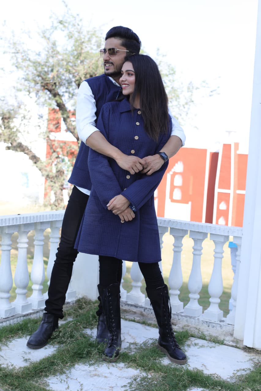 Bagru Cotton Printed Reversible Quilted Jackets