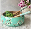 Handmade beautiful Wooden Serving Bowl and Spoon Set